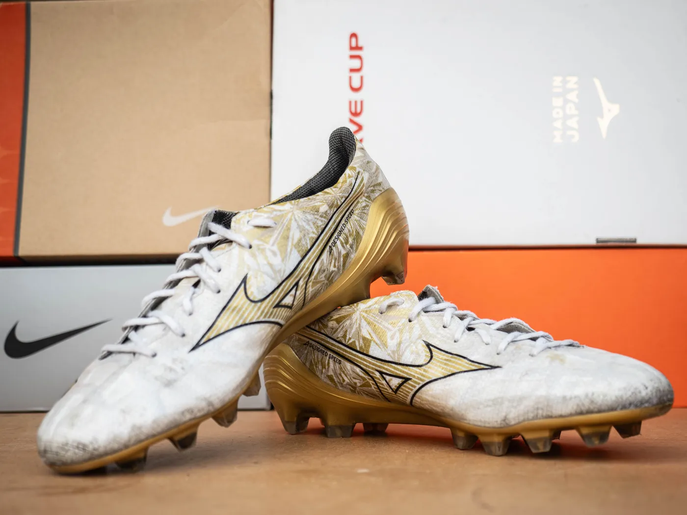 Mizuno Alpha 1 Japan Sergio Ramos Size US 9.5 FG